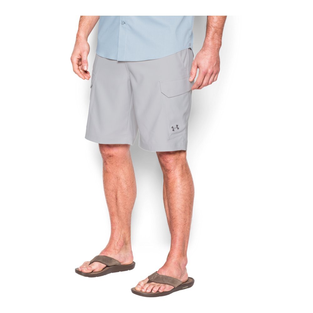 Under Armour Men's Fish Hunter Cargo Shorts - Lightweight Quick-Dry Fishing & Outdoor Shorts for Hiking, Camping & Summer Activities