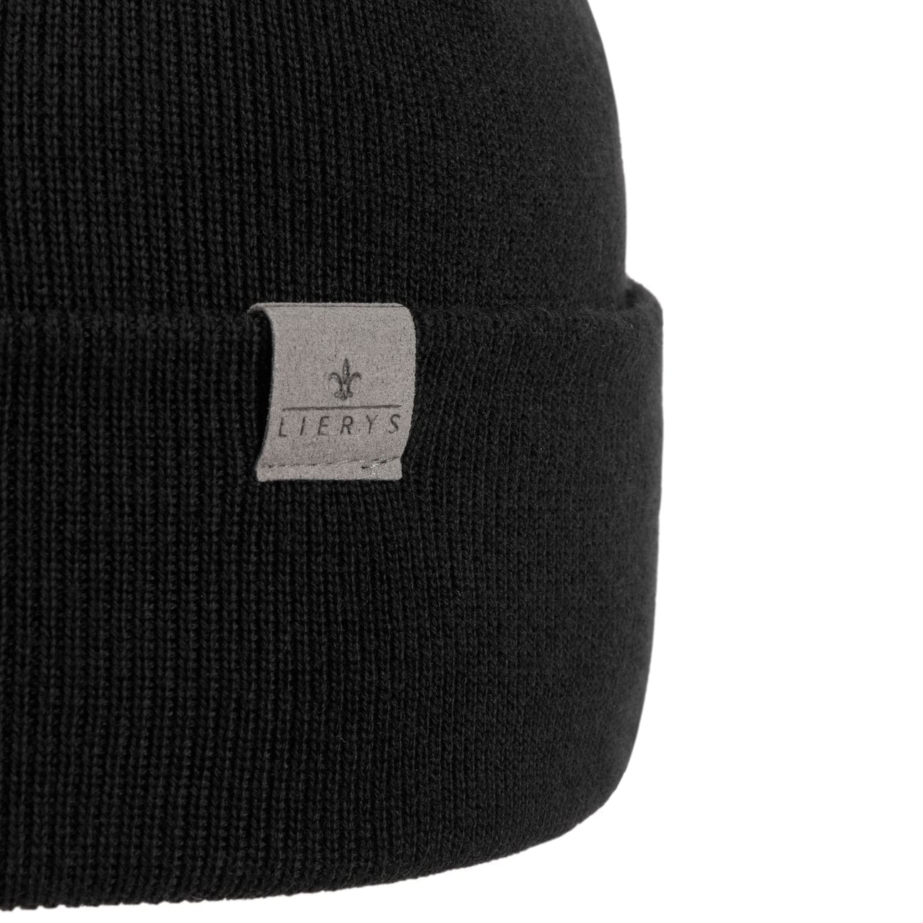 Lierys Merino Wool Fine Knit Docker Hat - Warm & Soft Winter Beanie for Men & Women - Perfect for Outdoor Activities, Hiking, and Cold Weather