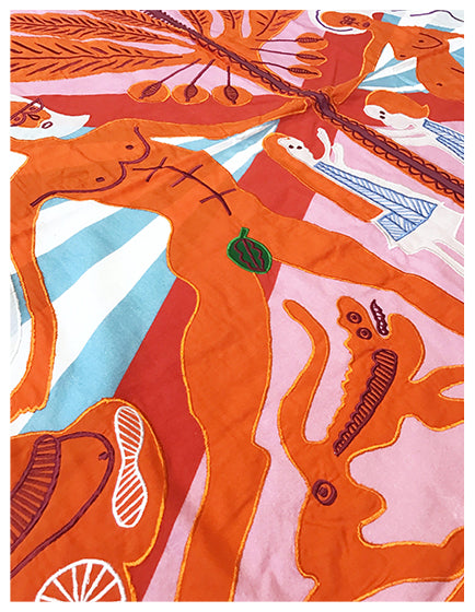 Grayson Perry Marriage Flag - Unique Art Flag for Home Decor, Gifts & Collectibles - Perfect for Weddings, Anniversaries & Art Lovers