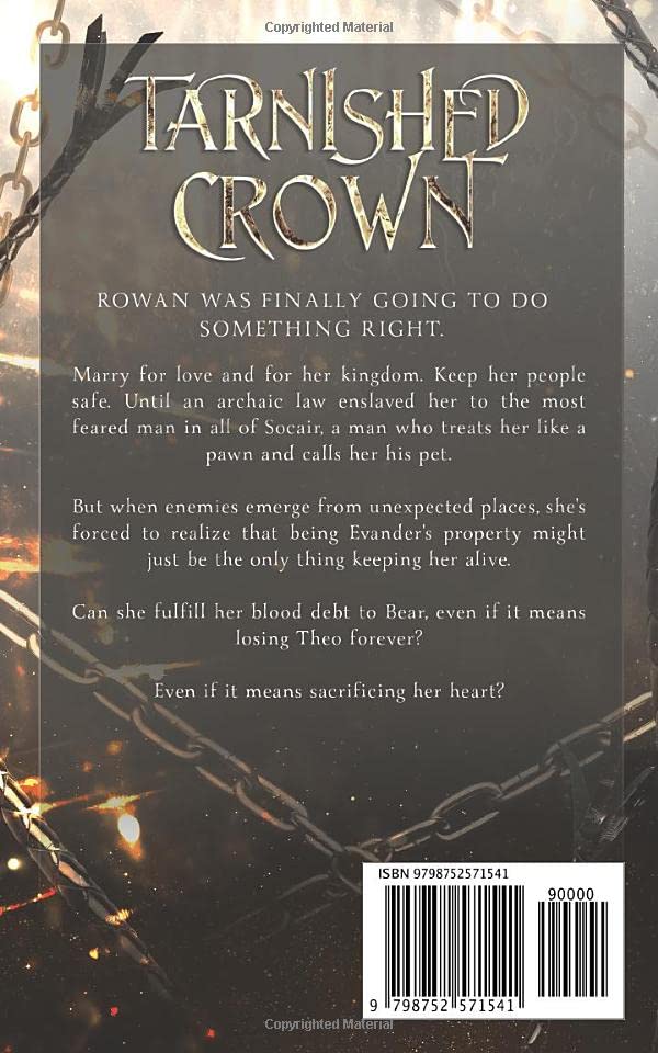 Tarnished Crown (The Lochlann Feuds) - Historical Fantasy Romance Novel for Adults - Perfect for Book Clubs & Viking-Inspired Story Lovers