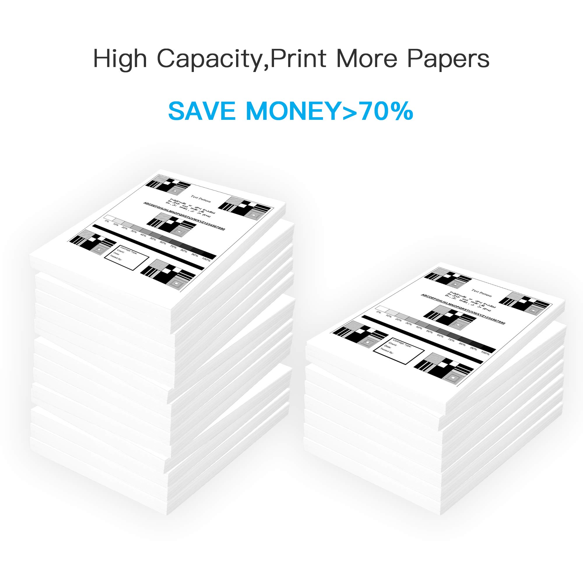 High Yield TN580 TN650 TN620 Compatible Toner Cartridge Replacement - 2 Pack Black Laser Printer Toner for Brother HL-L2350DW, HL-L2370DW - Perfect for Home Office & Small Business Printing Needs