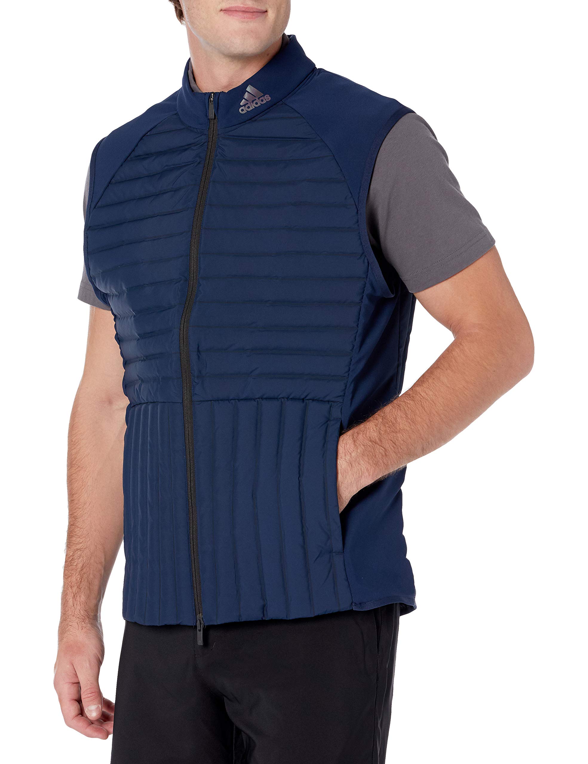 adidas Men's Frostguard Insulated Vest - Lightweight Winter Jacket for Outdoor Sports & Cold Weather | Running, Hiking, Skiing