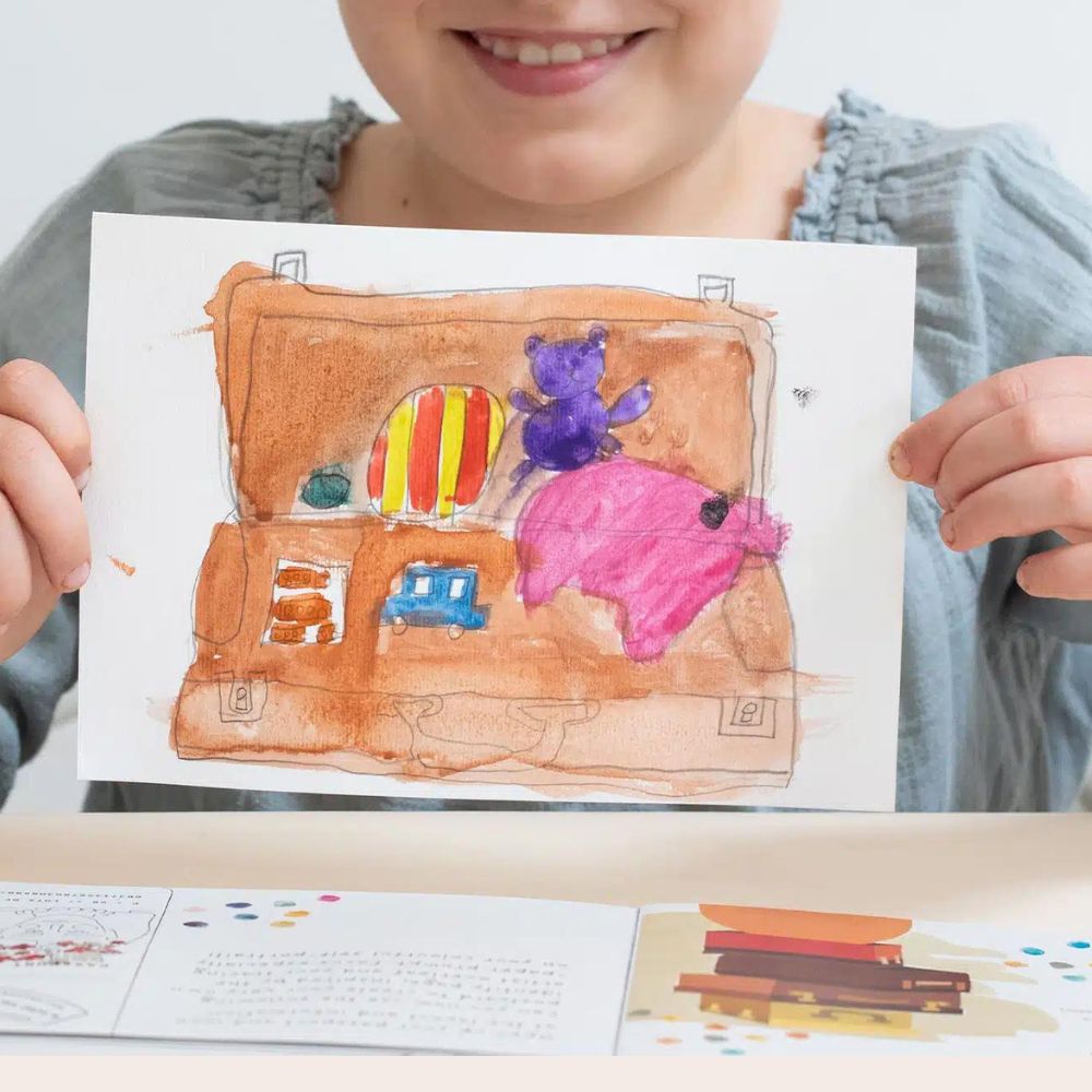 LoLA Travel With Art Postcards - Creative Handmade Greeting Cards for Travel Lovers | Perfect for Scrapbooking, Journaling & Souvenirs