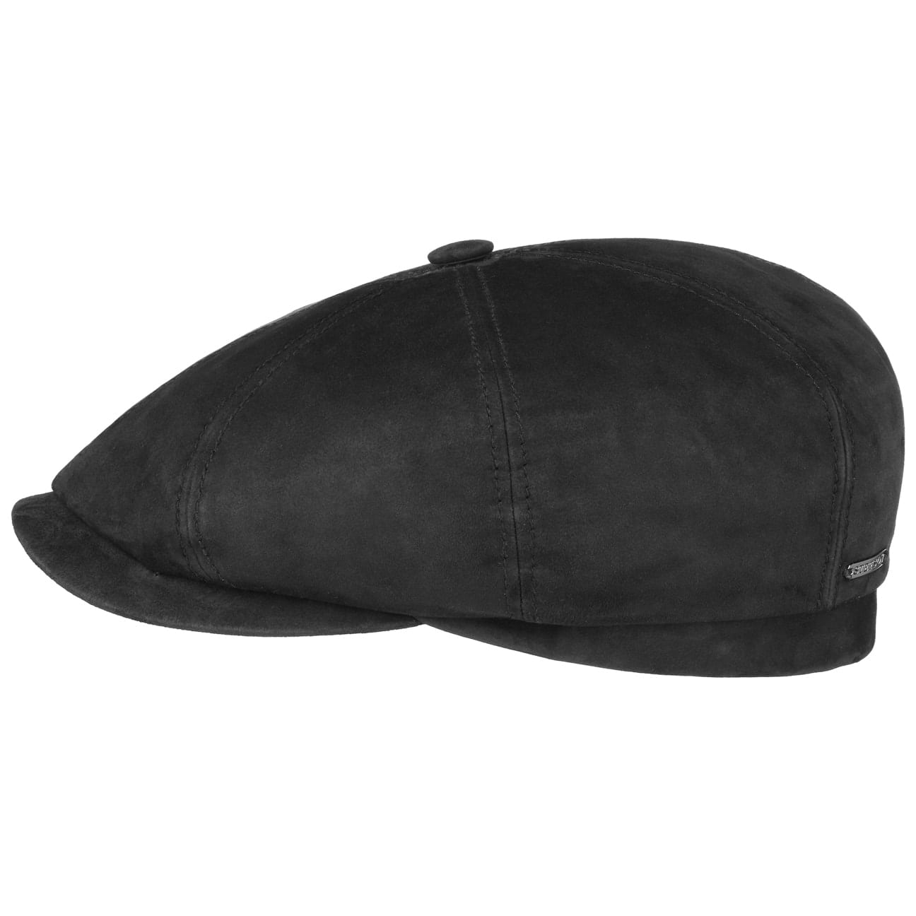 Stetson Hatteras Goat Suede Newsboy Cap - Vintage Style Men's Hat for Casual Wear & Outdoor Adventures