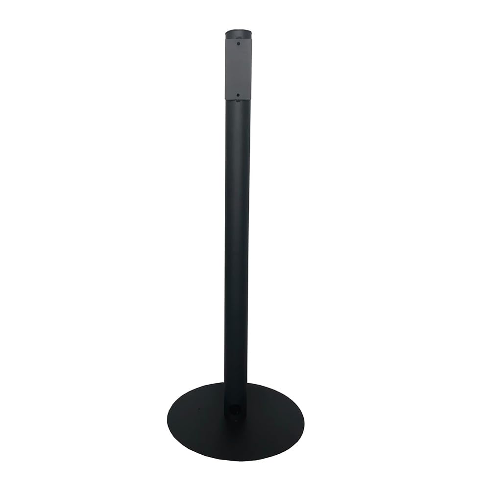 Black Floor Stand for Fixed Cell Phone Charging Station - Easy Assembly & Stable Base - Perfect for Retail Stores, Restaurants, and Office Charging Stations