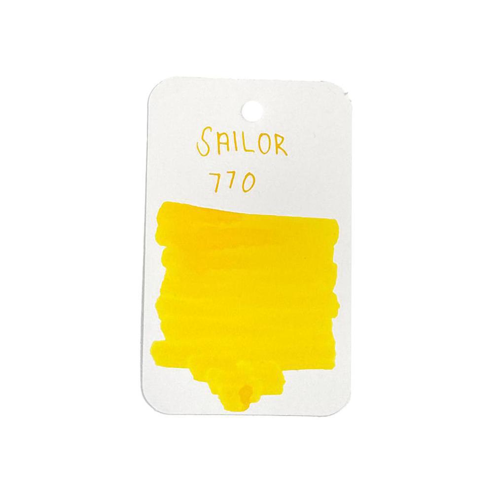 Sailor Ink Bottle (20ml) - Premium Fountain Pen Ink for Calligraphy & Writing - Vibrant Yellow Ink for Artists & Professionals - Perfect for Journals, Letters & Art Projects