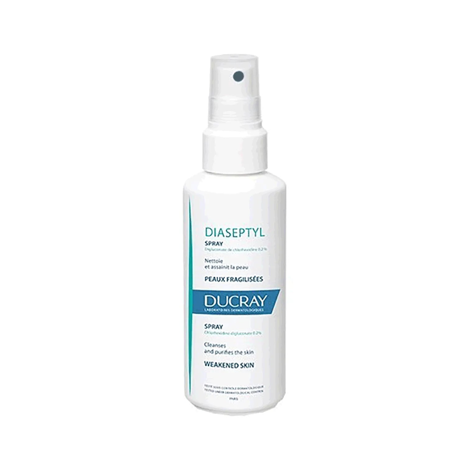 Ducray Diaseptyl Spray 125ml | Scalp Treatment for Dandruff & Itch Relief | Dermatologist Recommended for Sensitive Scalp | Use After Shampooing for Best Results