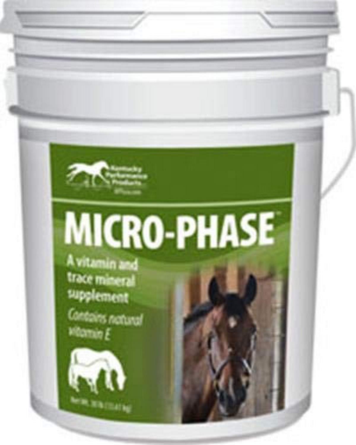 Micro-Phase Vitamin & Mineral Supplement for Horses - 30 lb Bag | Essential Equine Nutrition for Performance, Recovery & Coat Health | Ideal for Racing, Show & Breeding Horses
