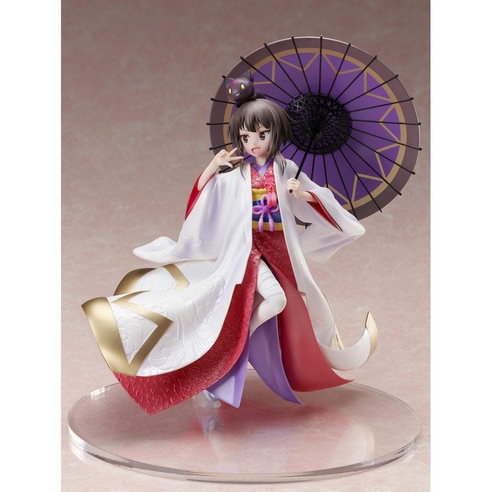 KonoSuba: Megumin (Shiromuku Version) 1:7 Scale Anime PVC Figure - Perfect for Anime Collections & Display