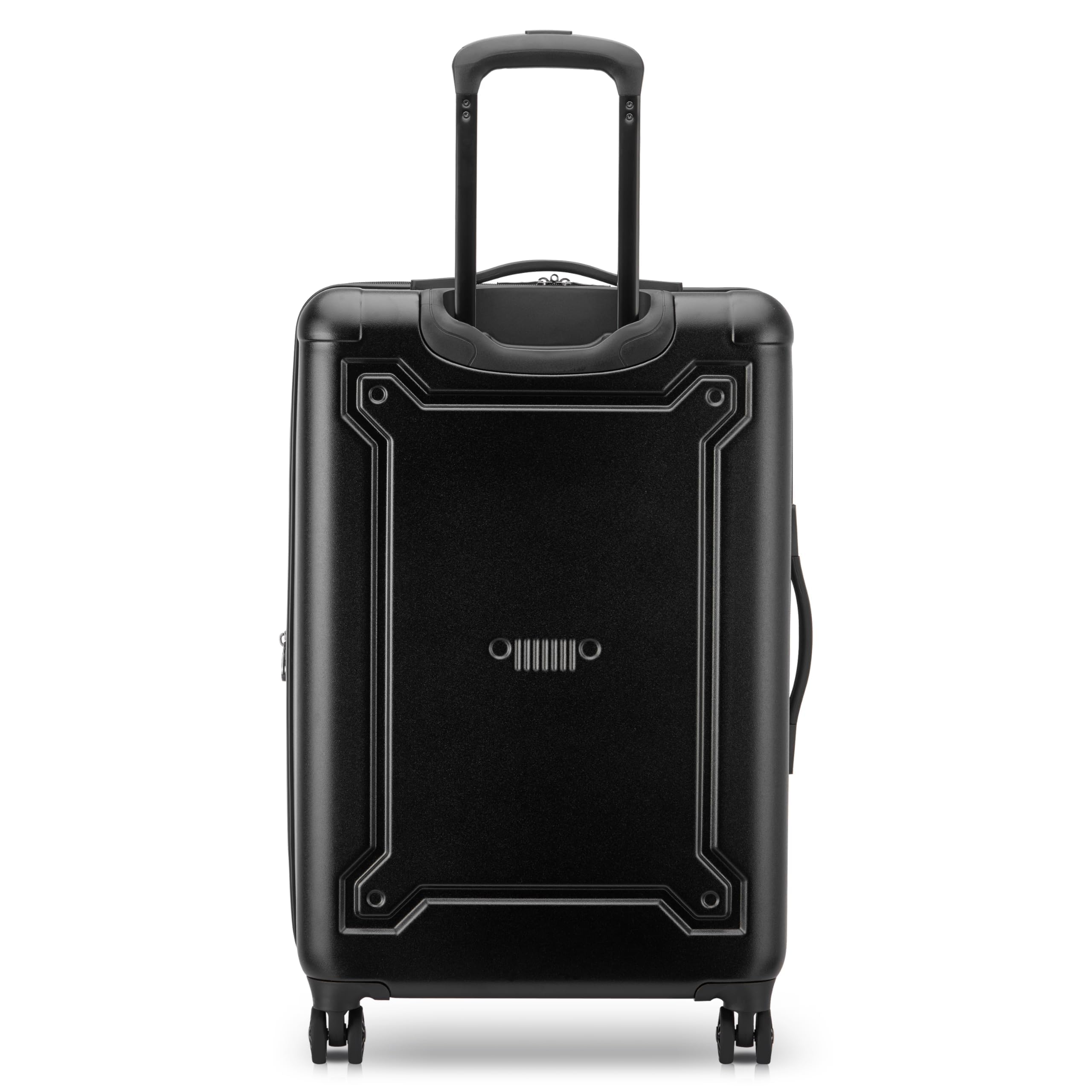 Jeep JH004C Expandable Hardside Spinner Wheel Luggage - Durable Suitcase for Travel, Business Trips & Vacations | Perfect Carry-On for Airlines, Road Trips & Adventure Travel