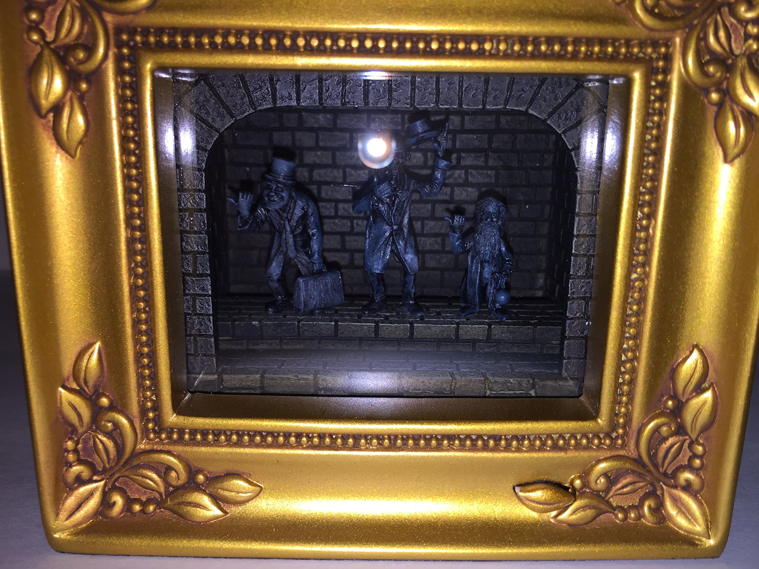Disney Haunted Mansion Hitchhiking Ghosts Olszewski Gallery of Lights Collectible Figure with Original Box - Perfect for Disney Fans, Home Decor, and Themed Party Displays