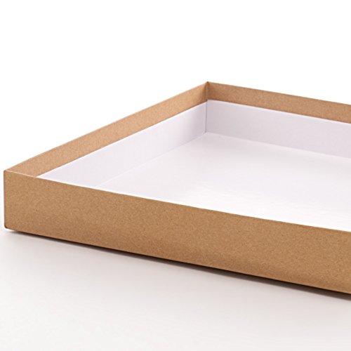 50-Pack 6x6 Kraft Heavy Wall Gift Box Lids - Durable & Eco-Friendly for Gift Wrapping, Wedding Favors, Party Decorations