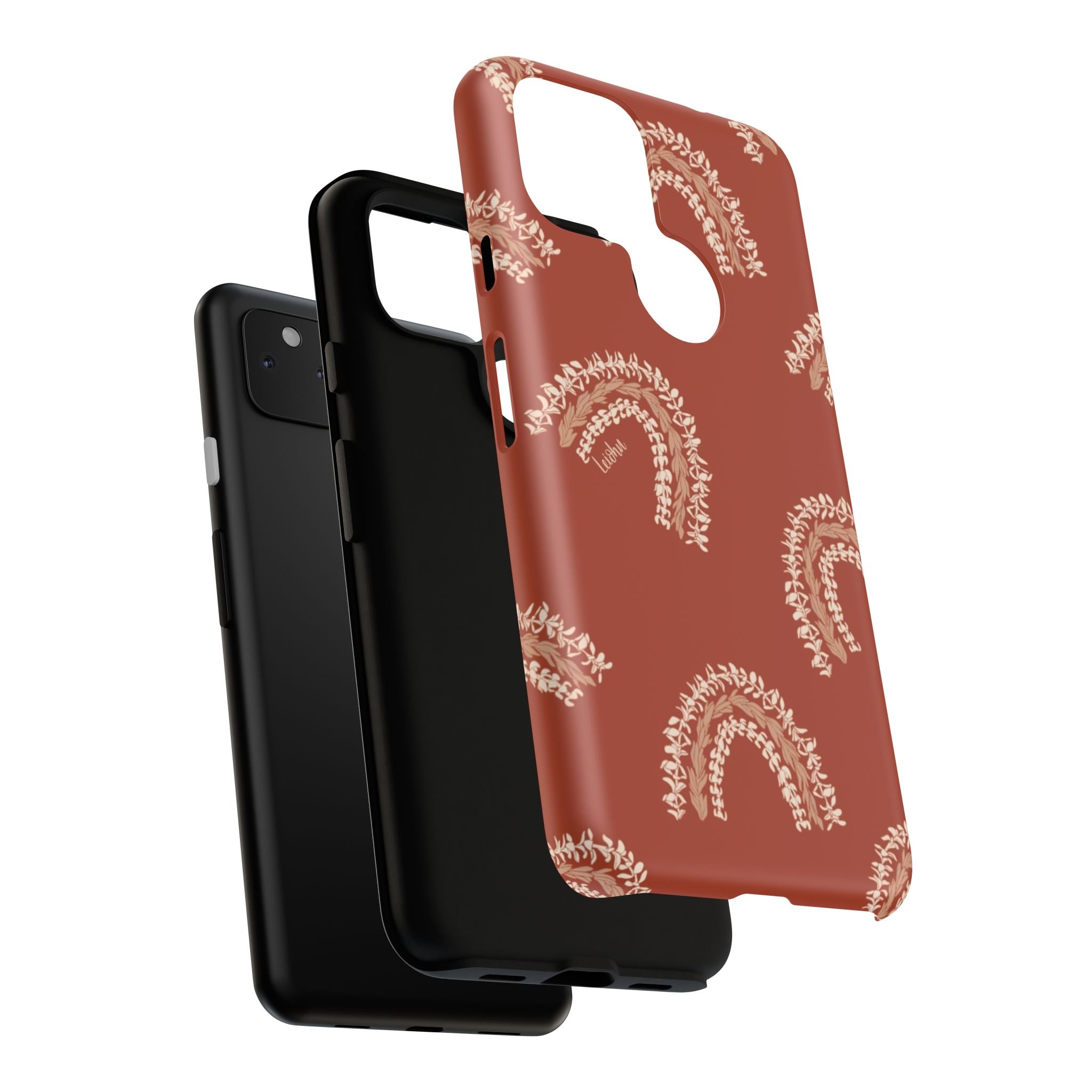 Authentic Hawaiian Ānuenue Lei - Colorful Flower Necklace for Google Pixel Phone Accessories - Perfect for Luau Parties, Graduations, and Hawaiian-Themed Events