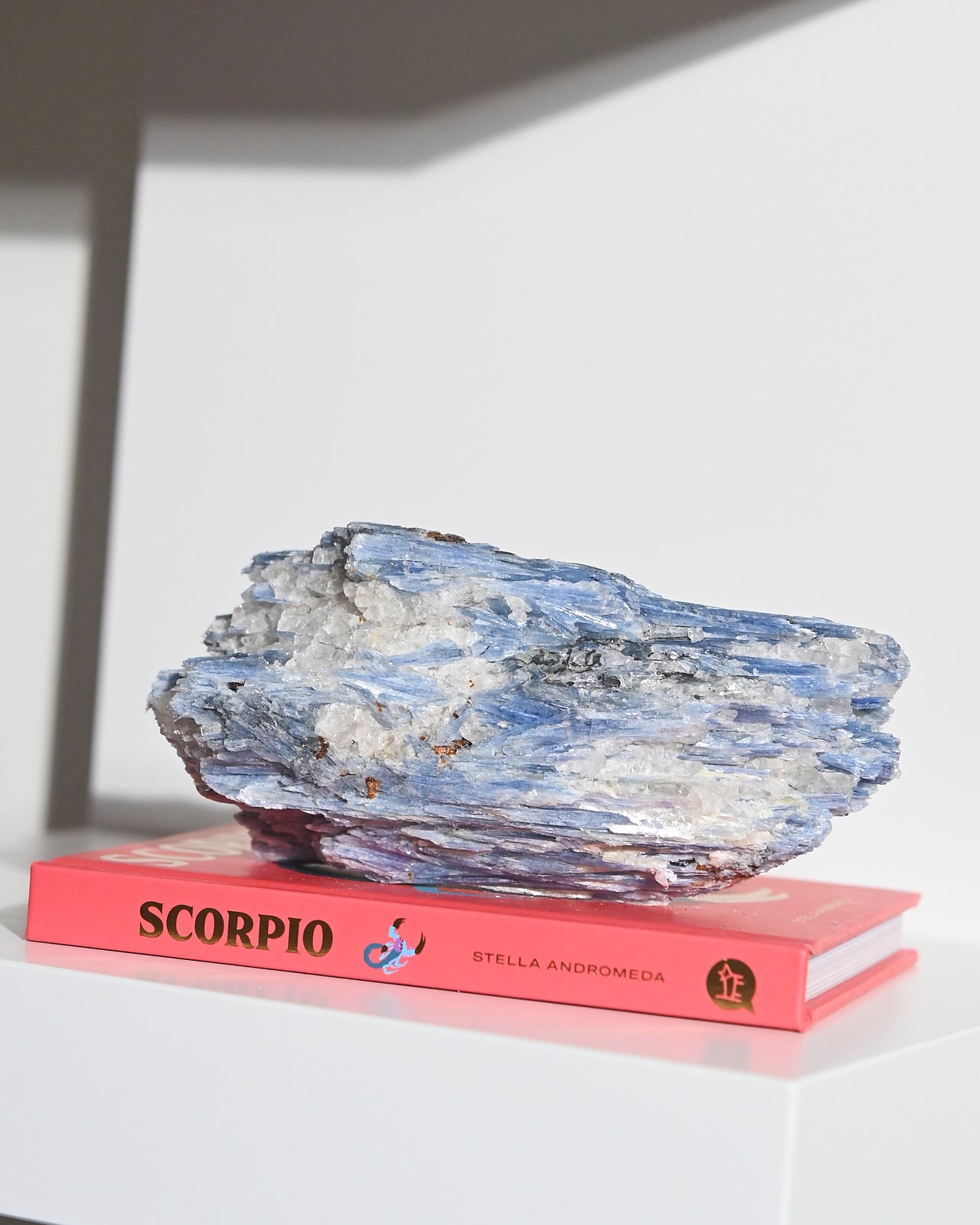 Natural Blue Kyanite Crystal - 1.7lbs Raw Healing Stone for Meditation, Chakra Balancing & Energy Work - Perfect for Home Decor, Spiritual Practice & Crystal Collection