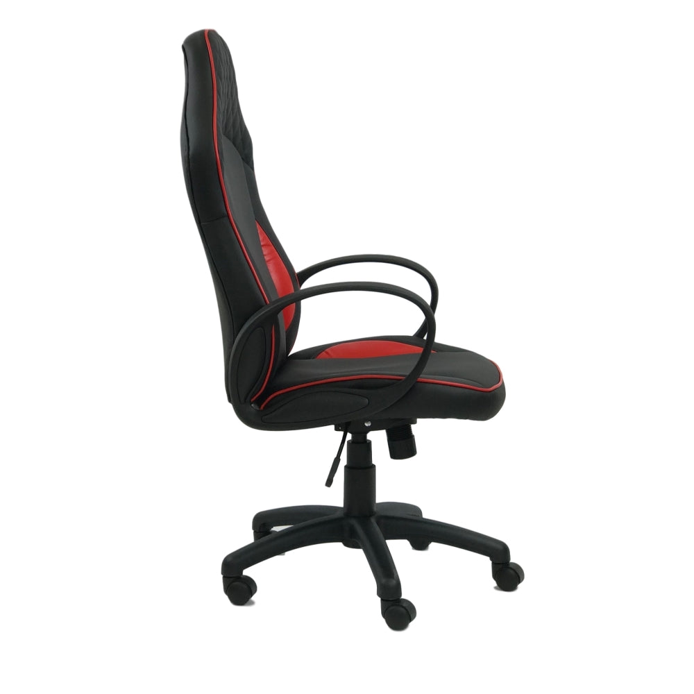 HAWK SERIES 1093H Ergonomic Gaming Chair - Red & Black Racing Style with Lumbar Support - Perfect for PC, Console Gaming & Home Office Setup
