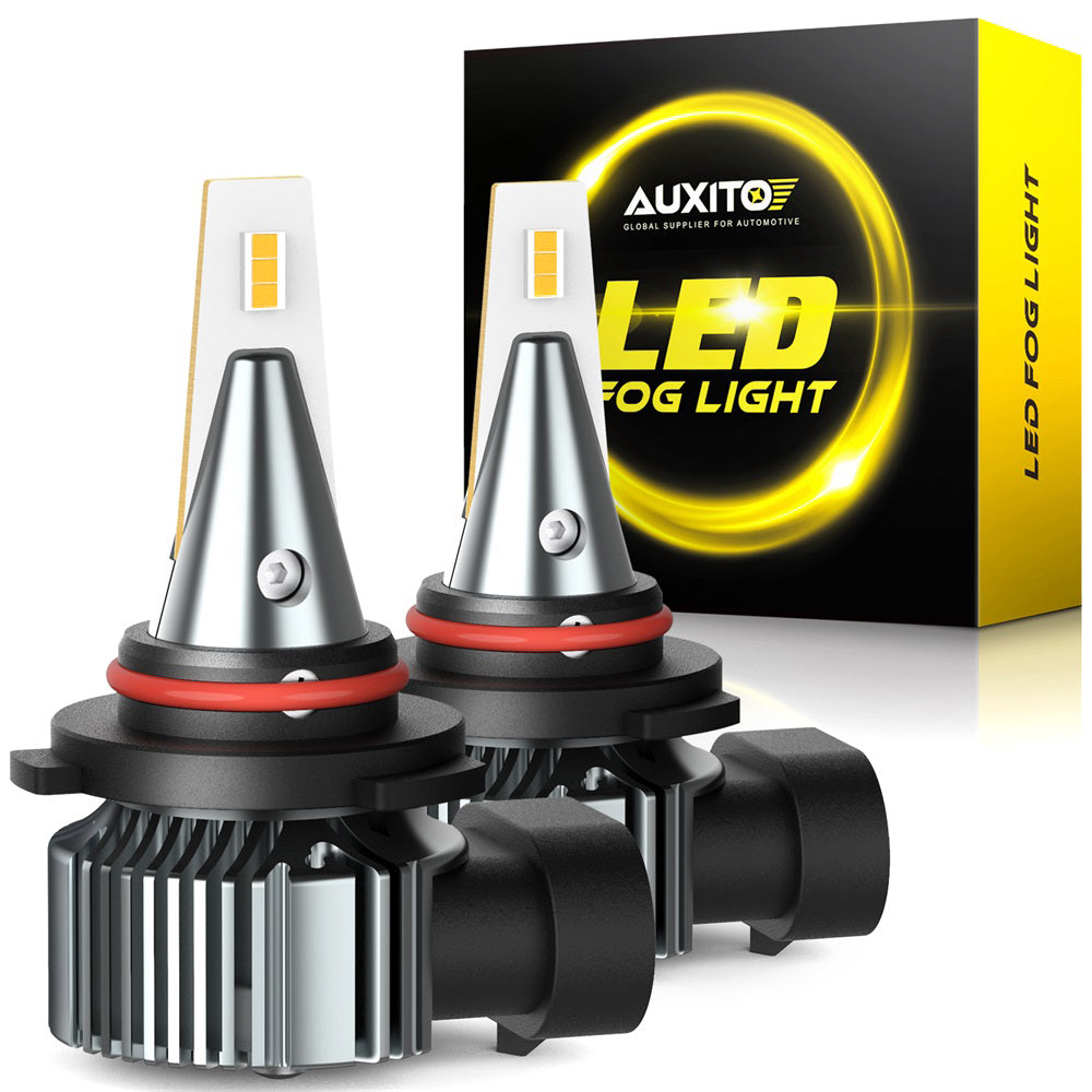 2007-2013 Toyota Tundra H10 LED Fog Light Bulbs - Super Bright 6000K White, Waterproof, Plug and Play Replacement - Perfect for Night Driving, Off-Roading, and Foggy Conditions