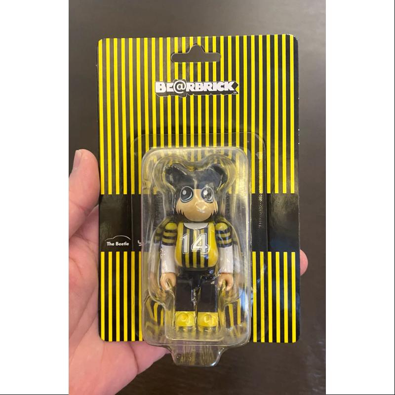 Limited Edition Medicom Be@rbrick 100% - The Beetle x Yoho Collaboration - Rare Collectible Vinyl Art Toy for Display & Gifting