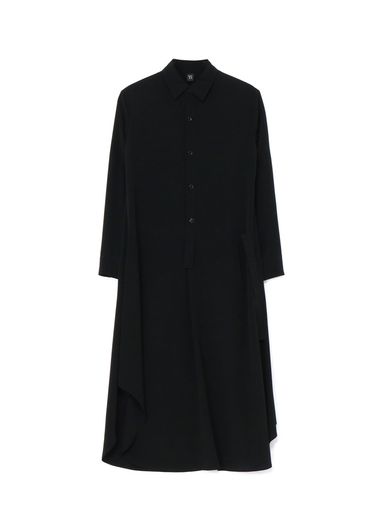 Elegant Crepe de Chine Flared Shirt Dress for Women | Flowy & Comfortable Summer Dress | Perfect for Office, Brunch & Casual Outings