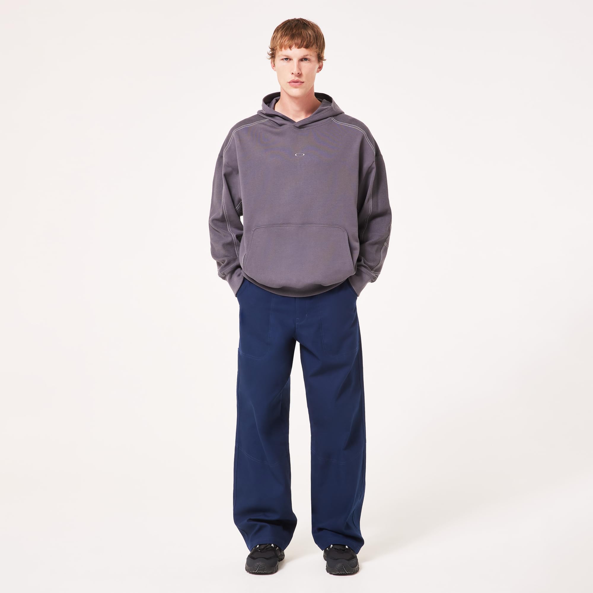 Oakley Men's Dual French Terry Hoodie - Lightweight, Breathable & Comfortable Pullover for Gym, Running & Casual Wear