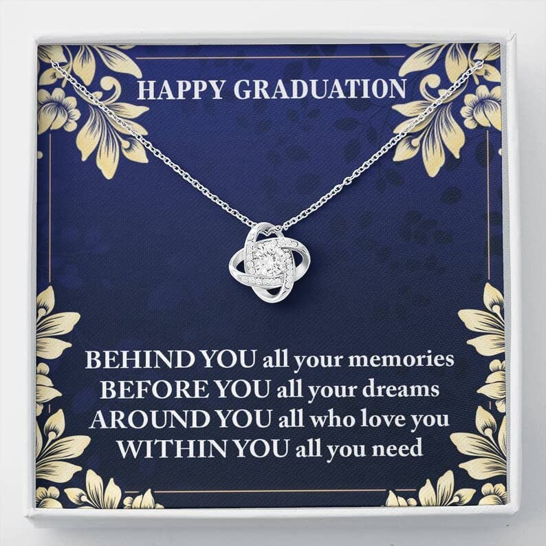 Personalized Graduation Necklace for Daughter - Class of 2023 Jewelry Gift for High School & College Graduation - Perfect Keepsake for Her Special Day | Ideal for Graduation Ceremonies, Gift-Giving & Cherished Memories