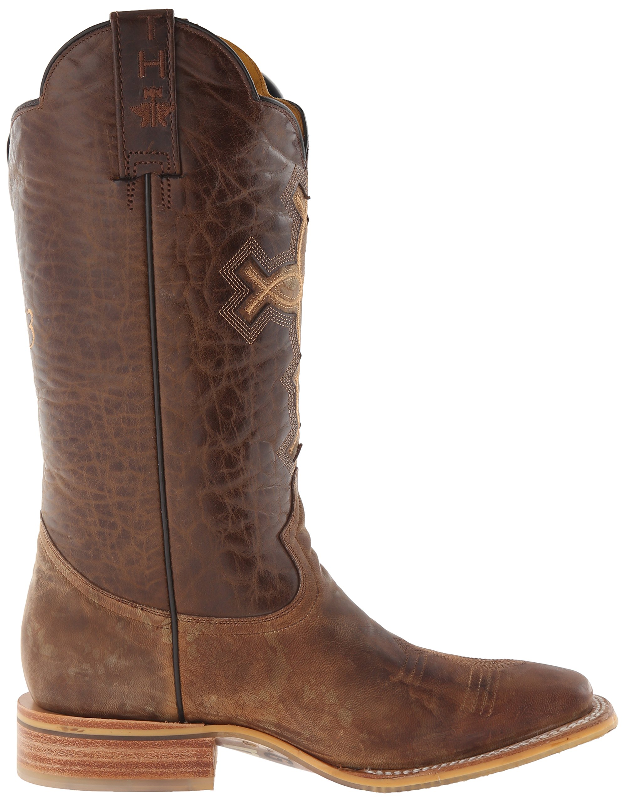 Tin Haul Men's Cowboy Boots - Western Style Leather Boots for Men | Durable & Comfortable Riding Boots for Country, Rodeo & Outdoor Activities