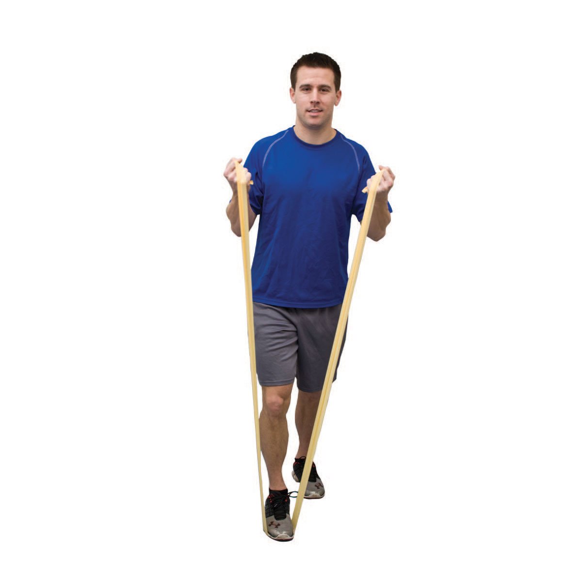 Val-U-Band Exercise Resistance Bands Twin Pack - Peach Color for Strength Training, Yoga, and Home Workouts - Perfect for Gym, Travel, and Physical Therapy
