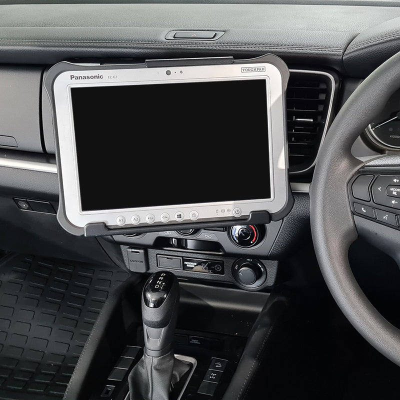 Industrial Evolution InDash Mount for Mazda BT 50 (2020+) - Secure Phone Holder for Hands-Free Navigation & Driving - Perfect for Road Trips & Daily Commutes