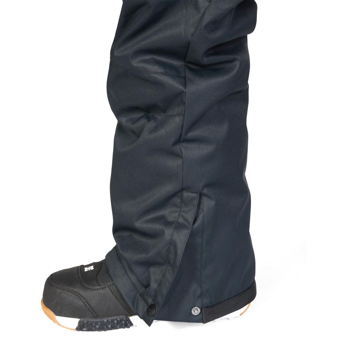 DC Snow Banshee Kids' Snow Pants - Black | Waterproof Winter Snowboard Pants for Boys & Girls | Perfect for Skiing, Snowboarding & Outdoor Winter Activities