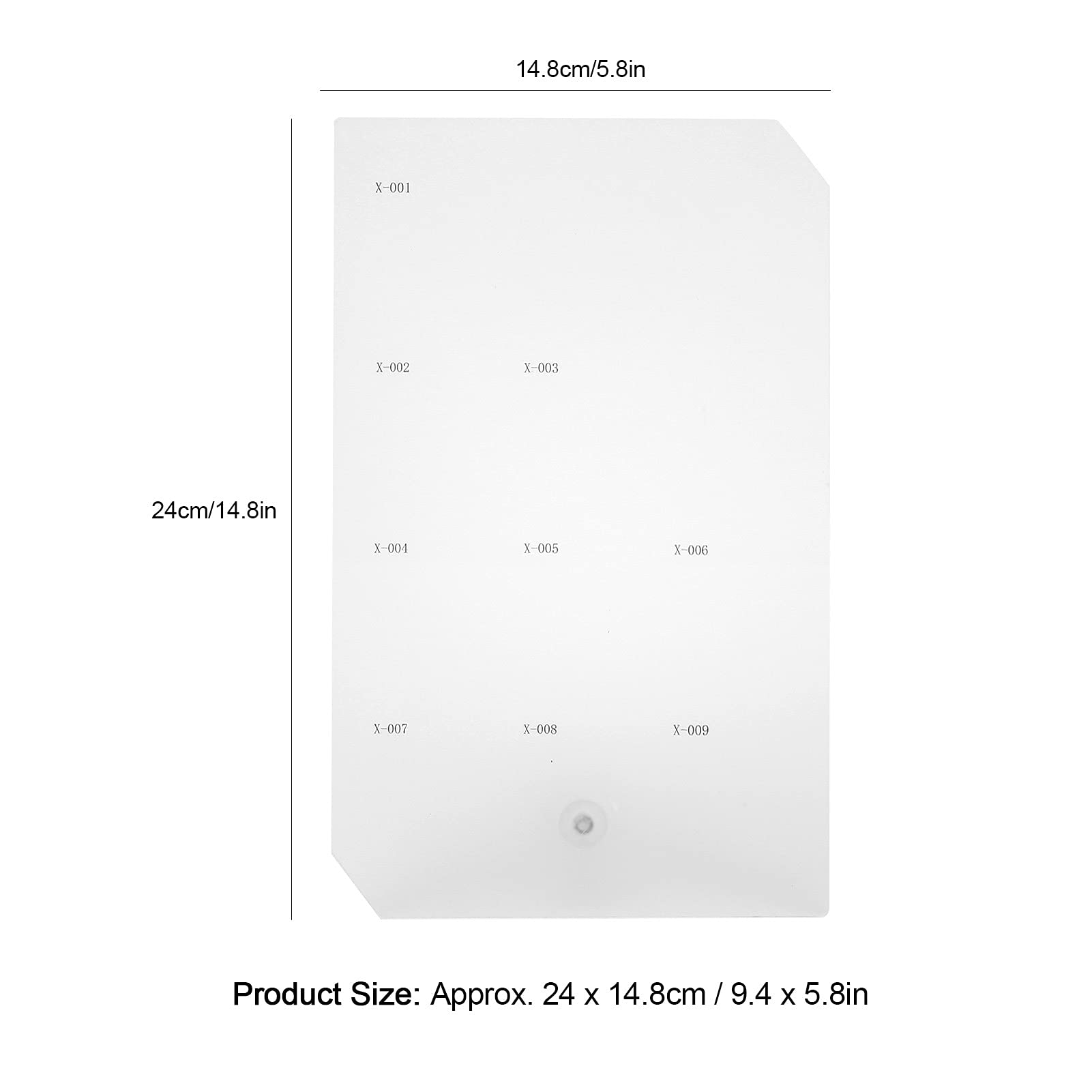 Acrylic Nail Sample Display Stand - Nail Art Tip Holder & Showing Board for Salon, Manicure, and Nail Art Business | Professional Nail Art Tool for Displaying Nail Designs