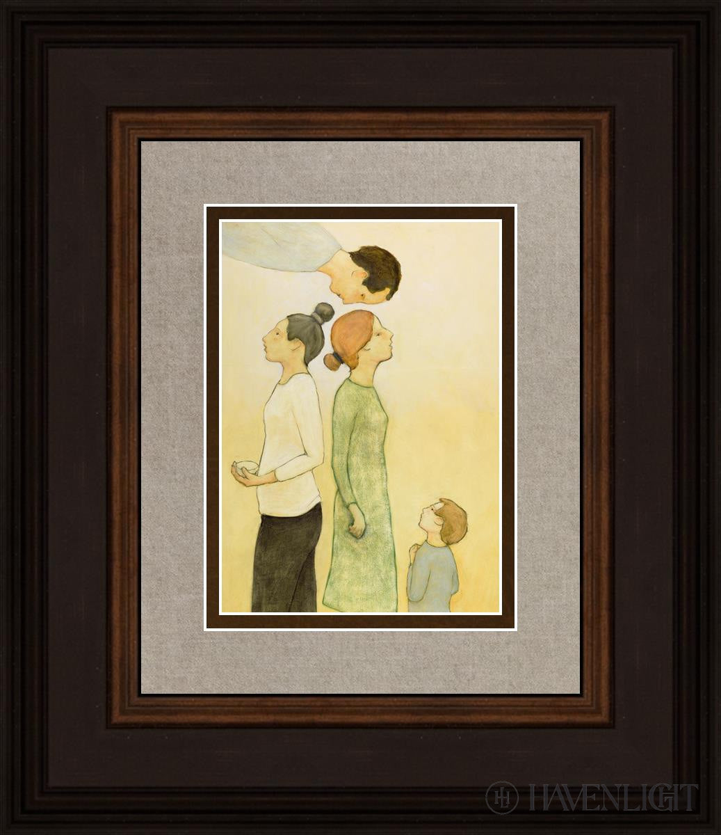 Duet Observed - Romantic Couple Painting by Rick Shorten | Perfect for Valentine's Day Gifts, Anniversary Presents & Home Decor