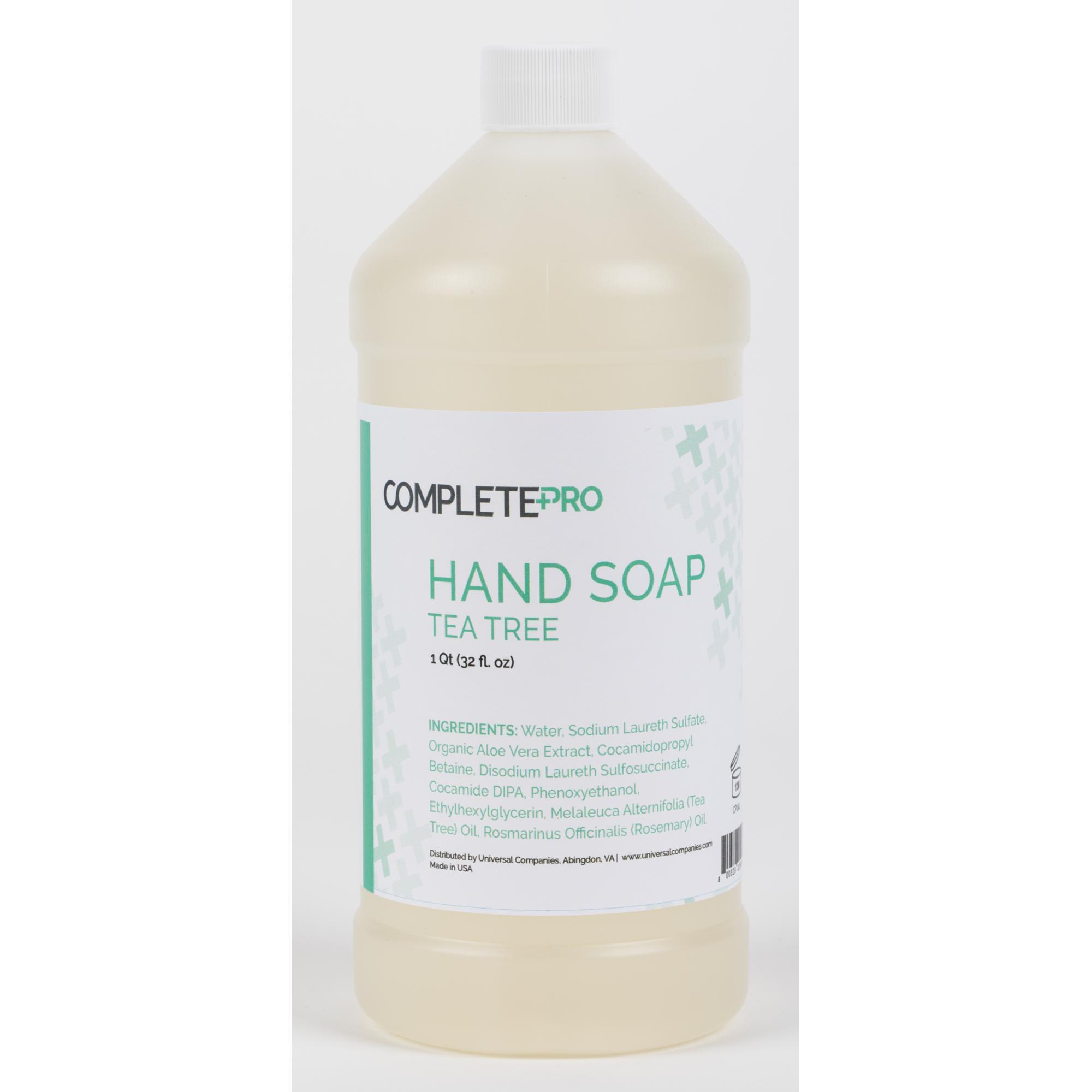 Complete Pro Liquid Hand Soap with Tea Tree Oil - Antibacterial & Moisturizing for Daily Hand Washing - Perfect for Home, Office, and Public Restrooms
