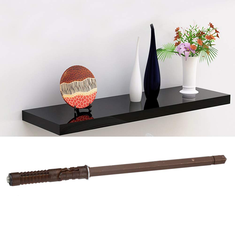 Hidden Shelf Brackets - Heavy Duty Wall Shelf Supports for Bookshelves & Wood Boards | Perfect for Home Office, Kitchen & Garage Storage