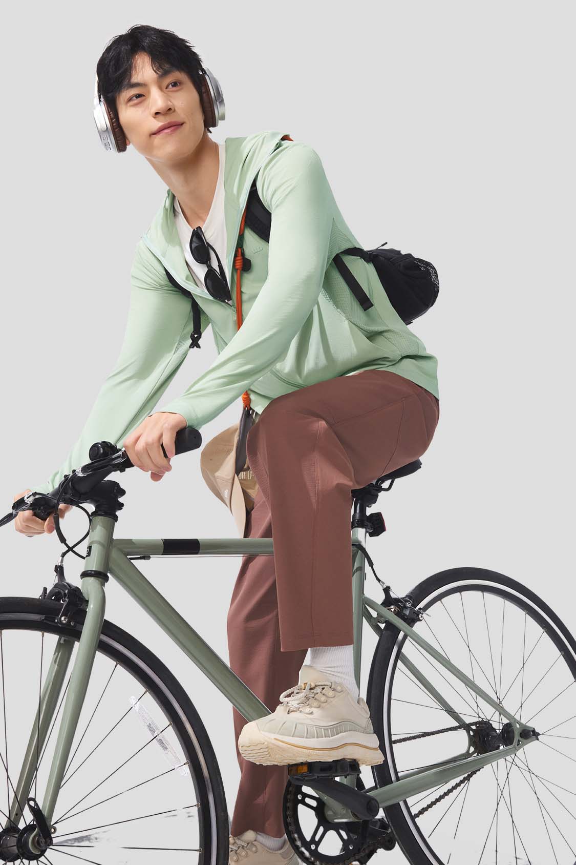 Men's Lightweight Breathable Sun Jacket UPF50+ UV Protection - AS105 for Hiking, Fishing & Outdoor Activities