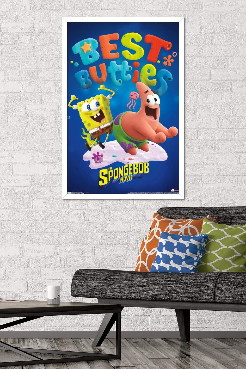 Trends International The SpongeBob Movie: Sponge On The Run - Best Friends Wall Poster, 22.375