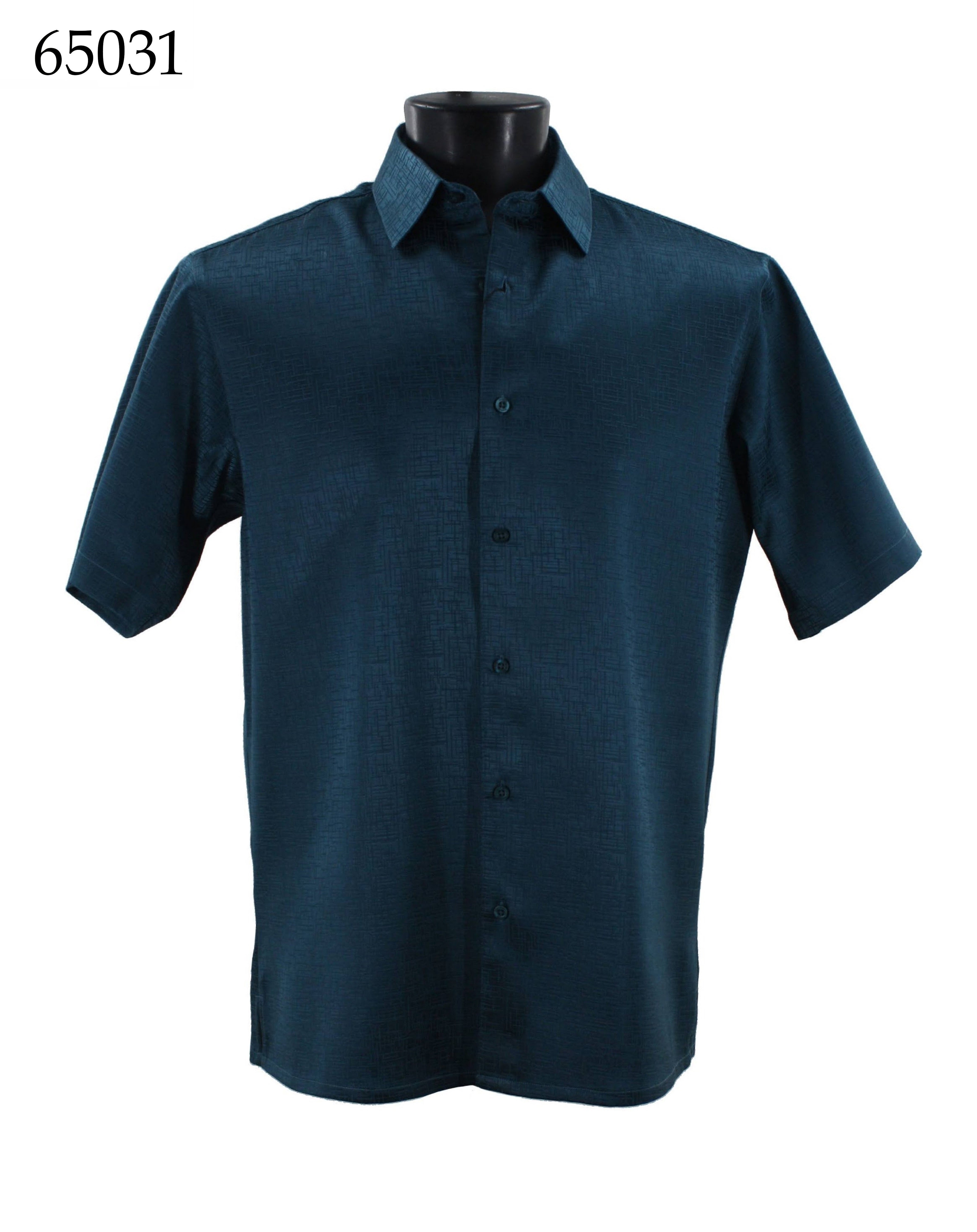 Bassiri Men's Casual Short Sleeve Shirt 65031 - Comfortable Summer T-Shirt for Outdoor Activities, Travel & Everyday Wear