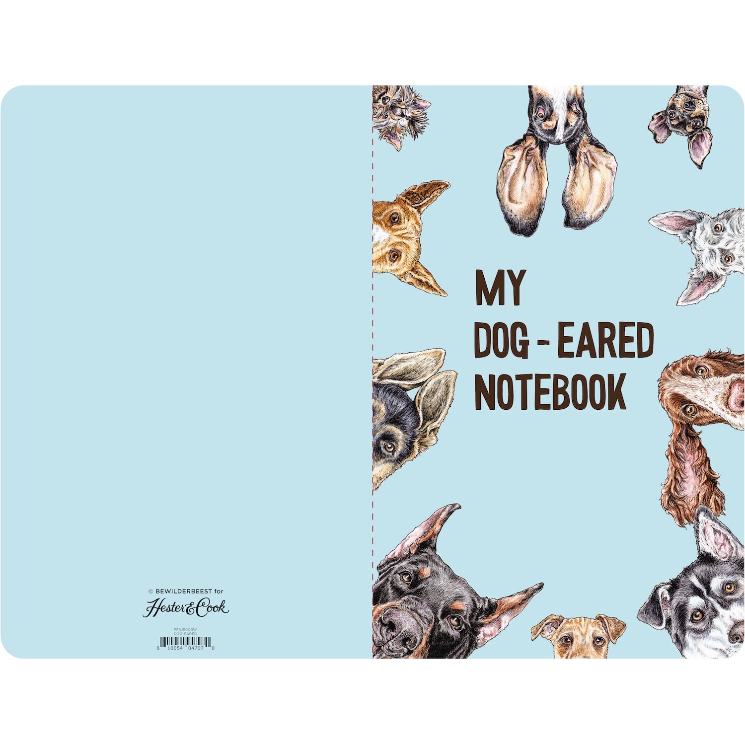 Vintage Dog Eared Notebook - Lined Journal for Writing, Sketching & Note Taking - Perfect for School, Office & Travel