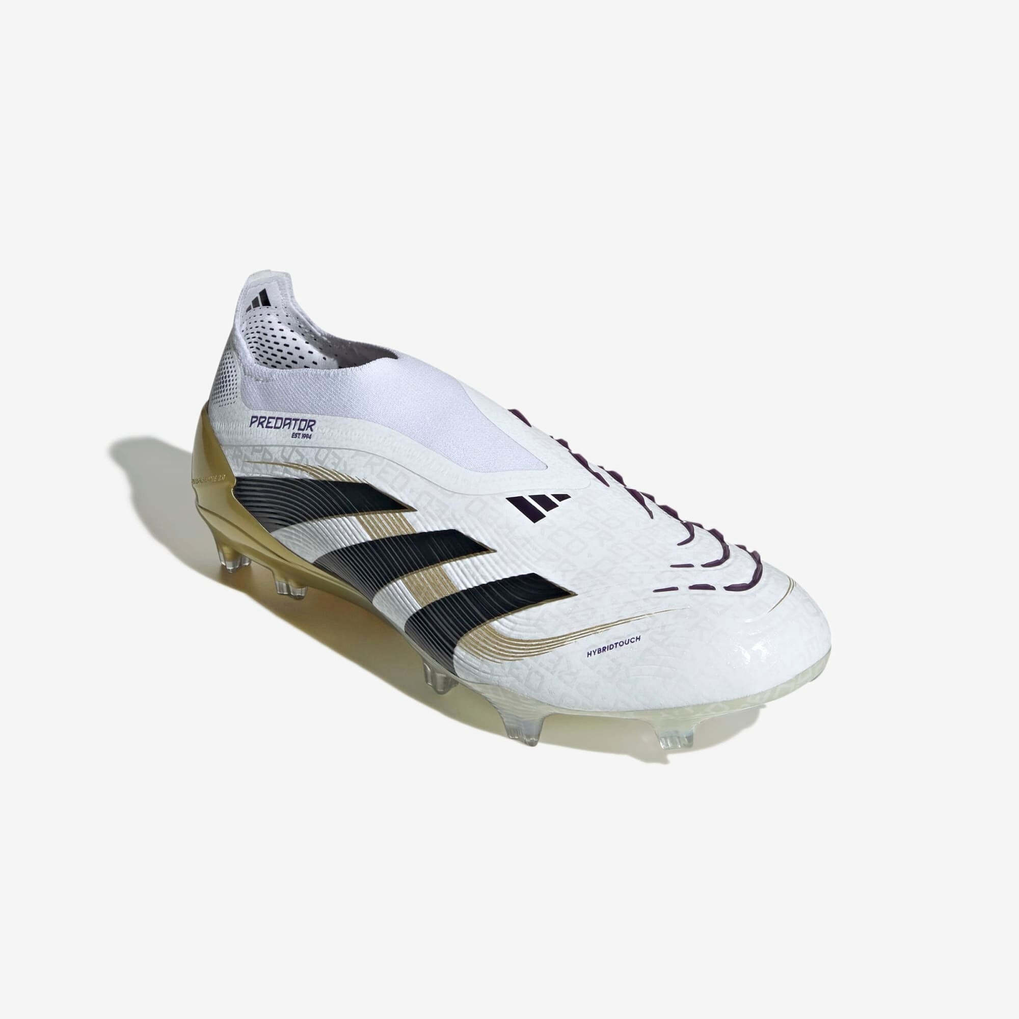 adidas Predator Elite Laceless Soccer Cleats - Lightweight Football Shoes for Men, Firm Ground (FG) - Perfect for Training, Matches, and Competitive Play