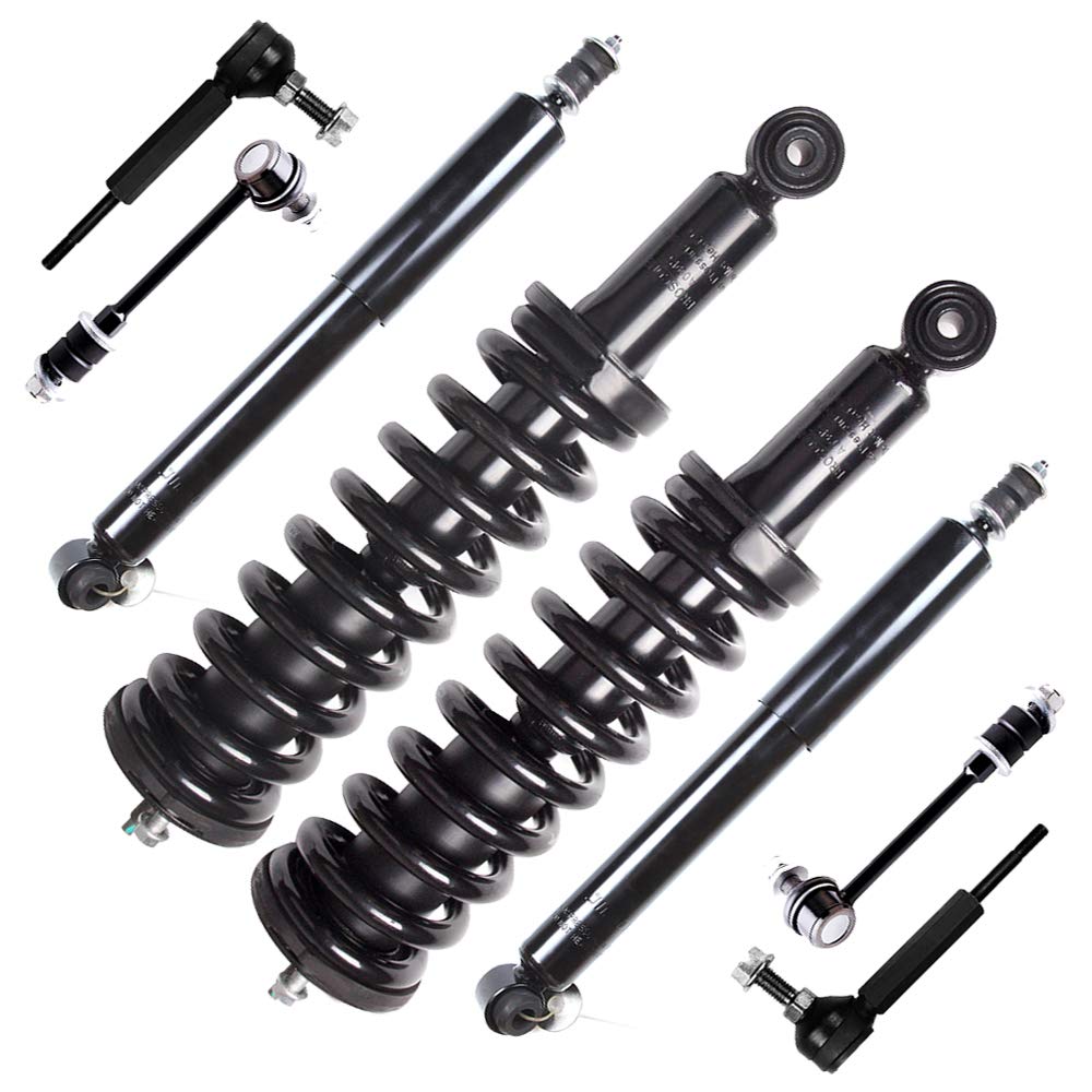 OCPTY Complete Suspension Kit for 1996-2002 Toyota 4Runner - Front Strut Spring Assembly, Rear Shock Absorbers, Stabilizer Bar Links (Set of 8) - Perfect for Off-Roading, Daily Driving & Vehicle Maintenance