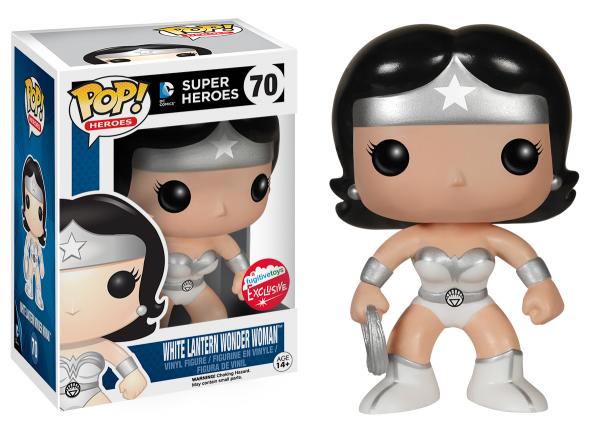 DC Comics Super Heroes White Lantern Wonder Woman #70 Action Figure - Collectible DC Universe Statue for Display & Gifts - Perfect for Comic Fans & Superhero Collectors