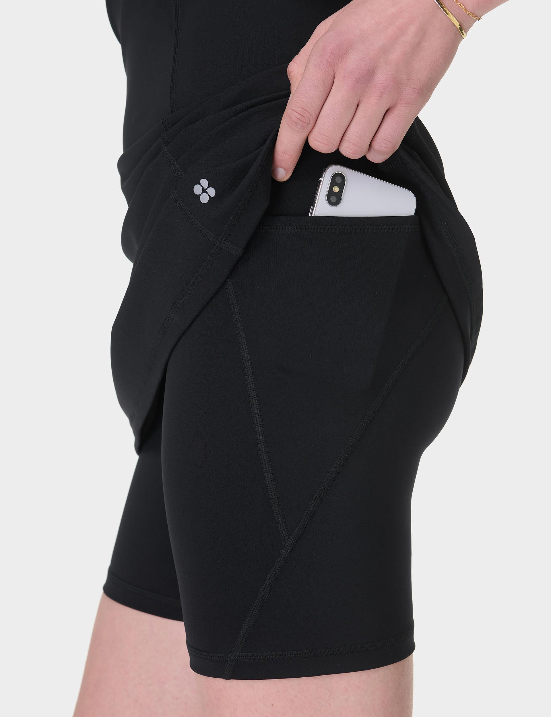 Power Workout Dress - Black | Women's Fitness & Gym Wear | Perfect for Yoga, Running & Active Lifestyle