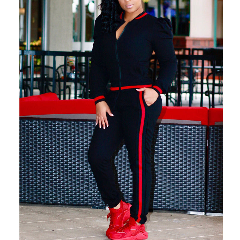 Vibrant Multi-Colored Sleeved Sports & Leisure Suit for Men/Women - Perfect for Gym, Running, Yoga & Casual Wear