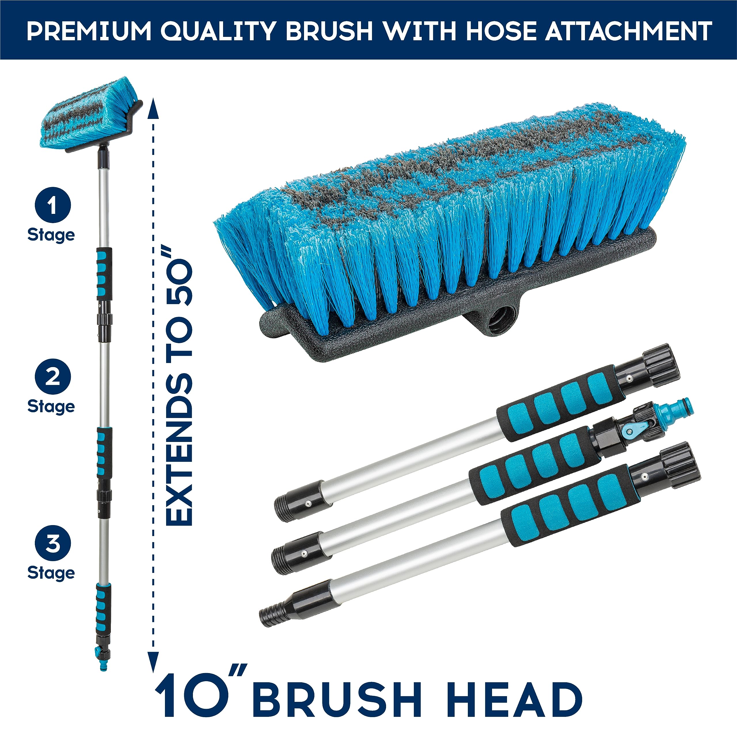 DSV Standard Car Wash Brush with 50