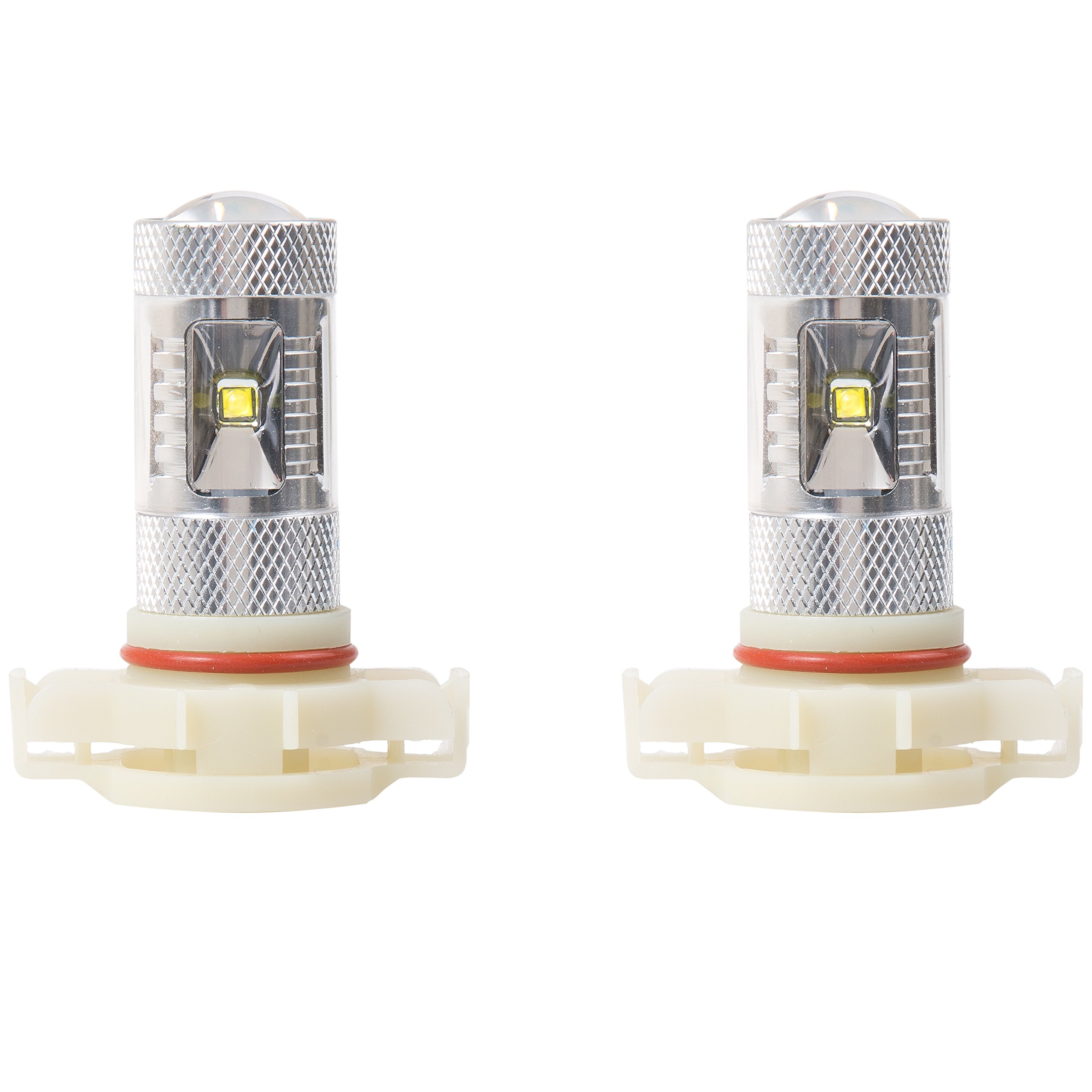 Putco 250001W Optic 360 H16 High Power LED Fog Light Bulb - Bright White 6000K, Durable & Waterproof for Trucks, SUVs, and Off-Road Vehicles in Foggy or Low Visibility Conditions