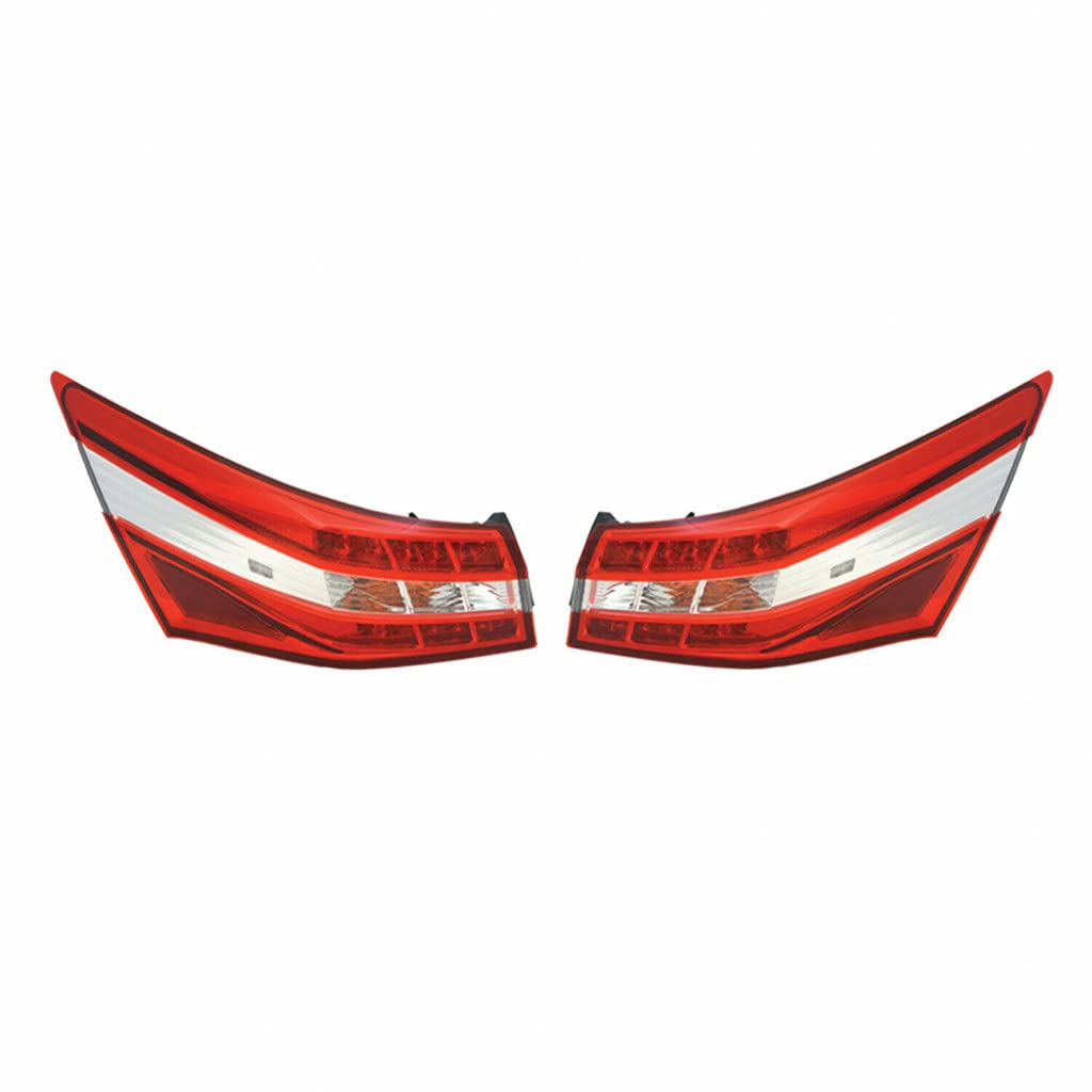 2013-2015 Toyota Avalon Replacement Rear Tail Lights Pair - Driver & Passenger Side (TO2804117 TO2805117) Compatible with 81560-07070 81550-07070 - Perfect for Night Driving & Enhanced Vehicle Safety