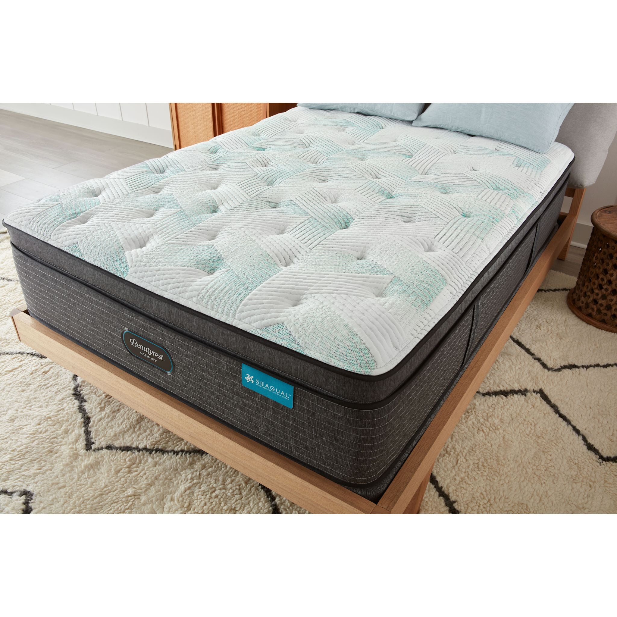 Beautyrest Harmony Infinite Comfort Top 15 Medium Mattress - Premium Queen Size Bed for Side Sleepers & Back Pain Relief - Perfect for Master Bedroom & Guest Room