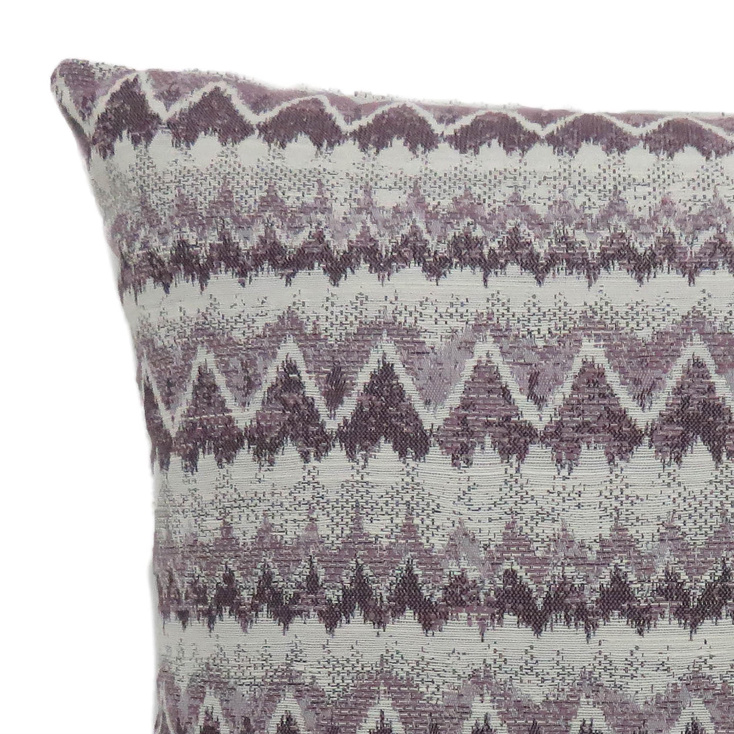 Allene Fabric Large Throw Pillow Set of 2 - Soft Purple Decorative Cushions for Sofa, Bed & Living Room - Furniture of America