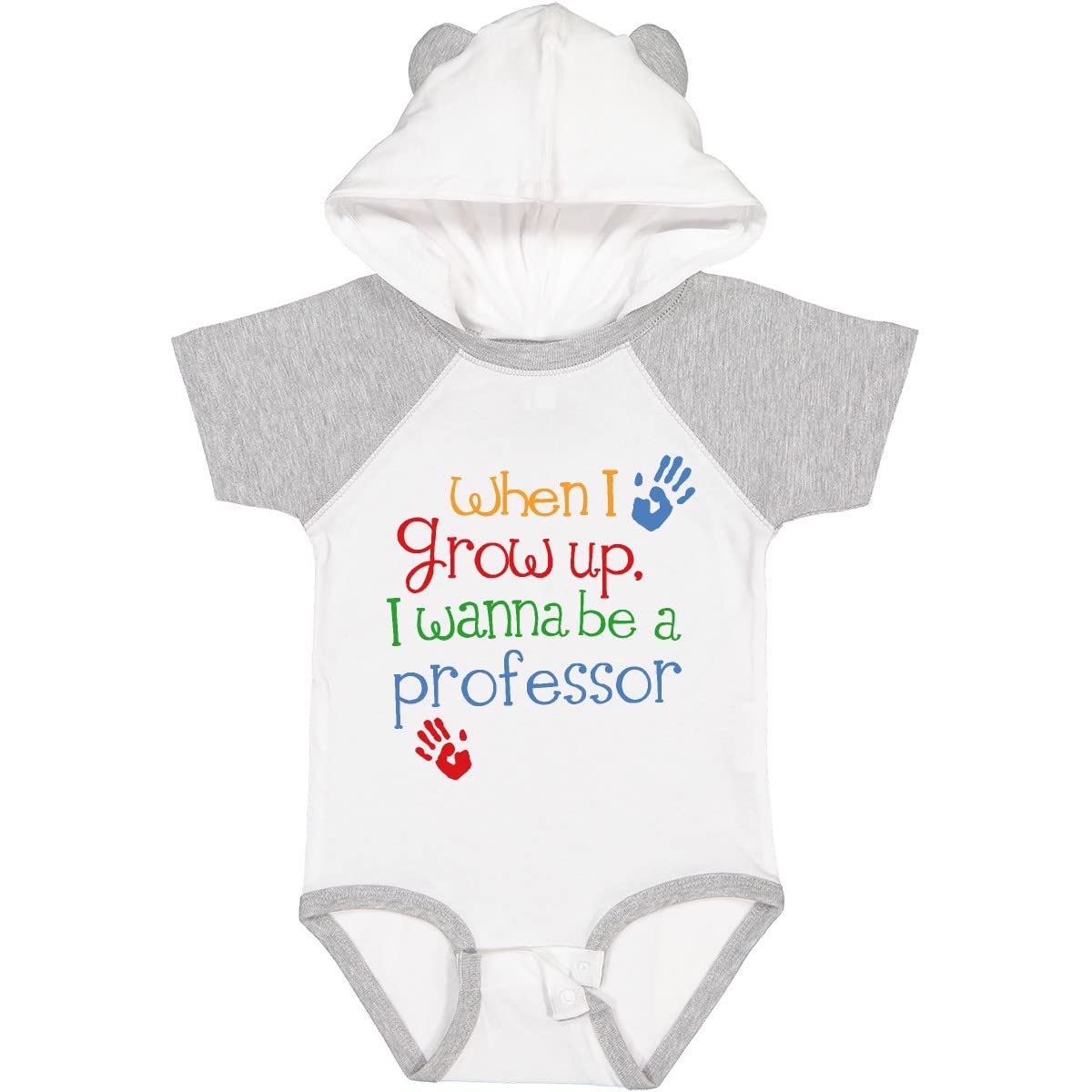 Inktastic Future Professor Teacher Outfit Baby Bodysuit - Cute Infant Onesie for Teacher Appreciation, School Events & College Graduation Gifts