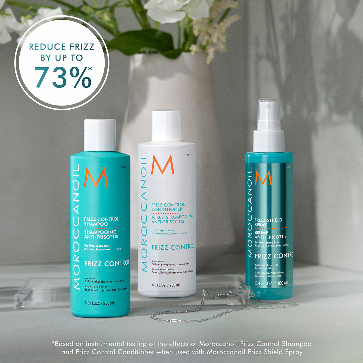Best Frizz Control Conditioner for Smooth & Shiny Hair - Hydrating & Anti-Frizz Hair Care for Dry, Damaged Hair - Perfect for Daily Use & Salon-Quality Results at Home