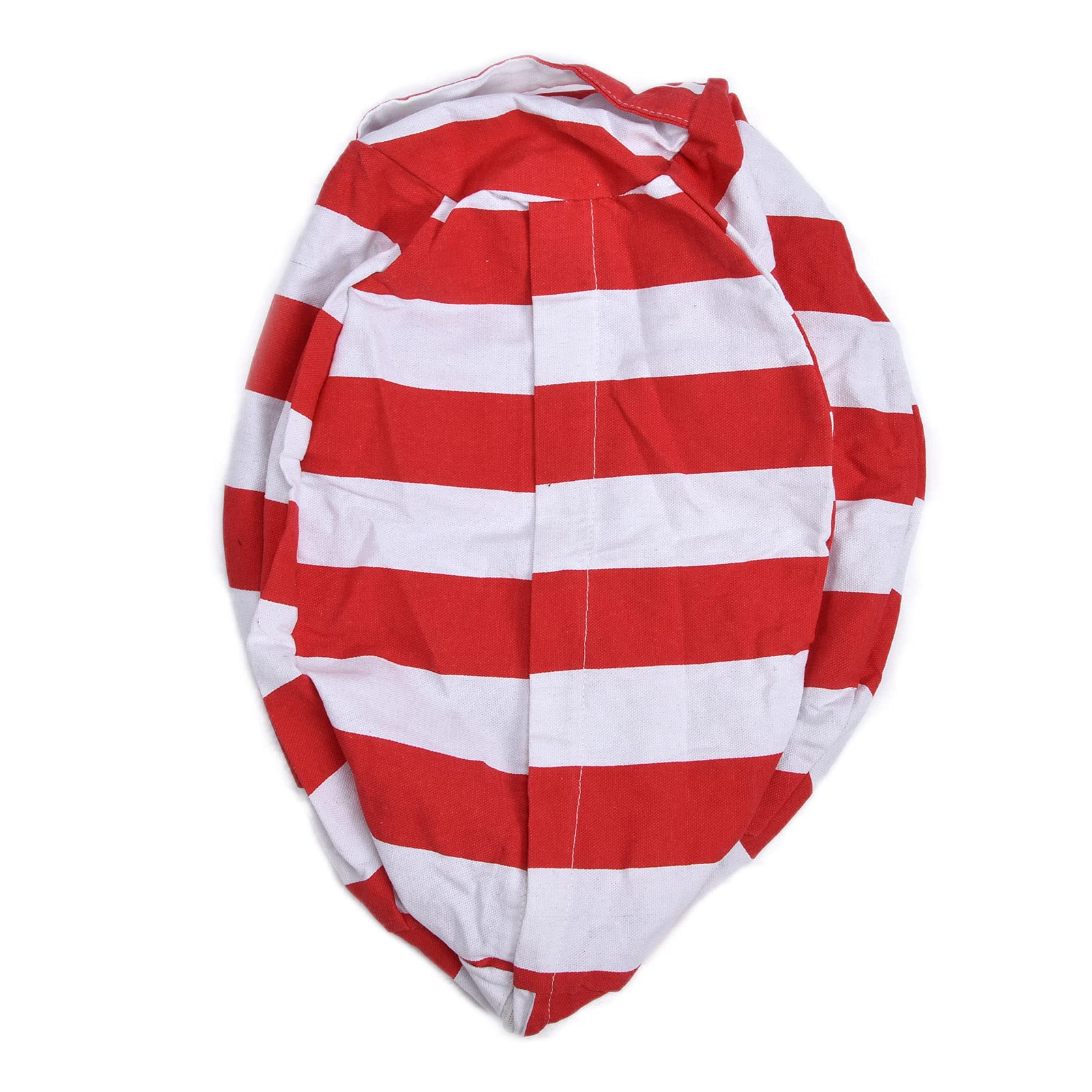 Rankomu Canvas Storage Bean Bag Chair - Multi-Purpose Plush Toy Organizer with Handle & Zipper for Kids Room, Nursery, Playroom (Red) - Perfect for Stuffed Animal Storage and Seating