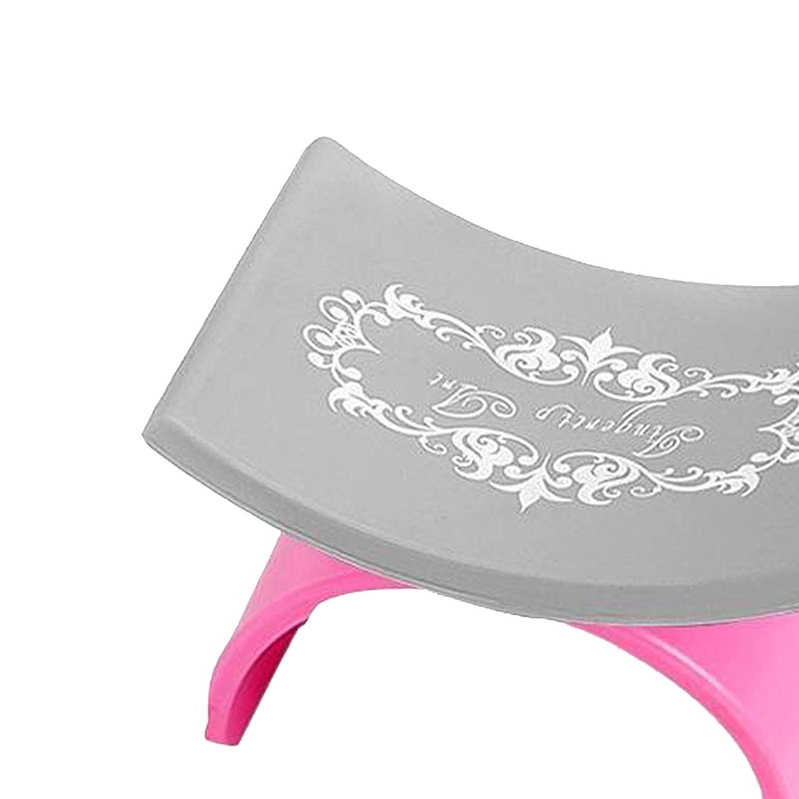 GAH Silicone Hand Rest Cushion for Nail Art - Ergonomic Arm Support Pillow for Manicure & Pedicure (Rose Red) - Perfect for Salon Professionals & DIY Nail Care at Home